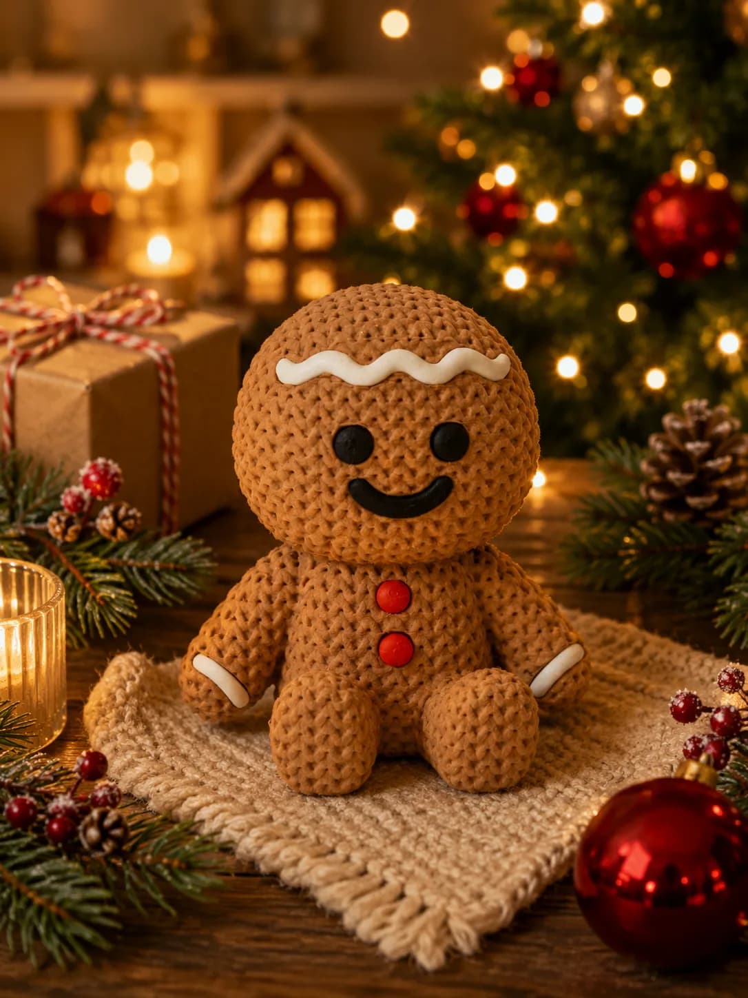 Galleta jengibre crochet