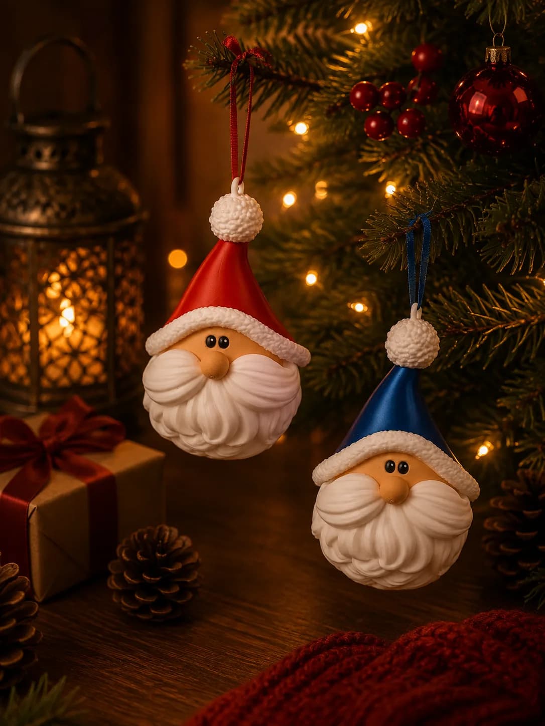 Santa adorno colgante
